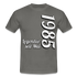 Geburtstags Geschenk Shirt Legendär seit Mai 1985 T-Shirt - graphite grey