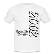 Geburtstags Geschenk Shirt Legendär seit Mai 2002 T-Shirt - white