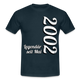 Geburtstags Geschenk Shirt Legendär seit Mai 2002 T-Shirt - navy