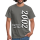 Geburtstags Geschenk Shirt Legendär seit Mai 2002 T-Shirt - graphite grey