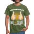 44. Geburtstag - Ich hasse es mit 44 so gut auszusehen - Geschenk T-Shirt - military green