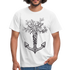 Anker Shirt Anker Seefahrer Geschenk T-Shirt - white