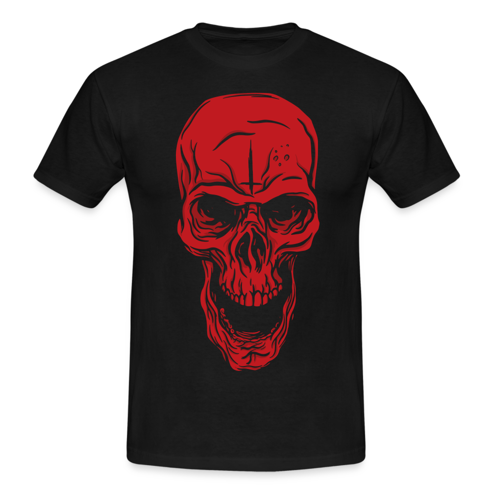 Totenkopf Lustiges T-Shirt - black