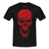 Totenkopf Lustiges T-Shirt - black