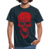 Totenkopf Lustiges T-Shirt - navy