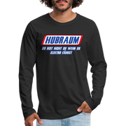 Mechaniker Hubraum du bist nicht du wenn du Elektro fährst Premium Langarmshirt - black