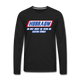 Mechaniker Hubraum du bist nicht du wenn du Elektro fährst Premium Langarmshirt - black
