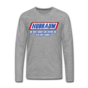 Mechaniker Hubraum du bist nicht du wenn du Elektro fährst Premium Langarmshirt - heather grey