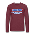 Mechaniker Hubraum du bist nicht du wenn du Elektro fährst Premium Langarmshirt - heather burgundy