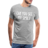 Sarkasmus Can You See The F**k You In My Smile Lustiges T-Shirt - heather grey
