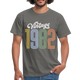 40. Geburtstag Vintage Retro Style Geboren 1982 Männer Geschenk T-Shirt - graphite grey