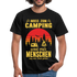 Camping Shirt Wohnmobil Camper Tee Lustiges T-Shirt - black