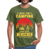 Camping Shirt Wohnmobil Camper Tee Lustiges T-Shirt - military green