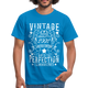 20. Geburtstag Vintage Style Geboren 2002 Männer Geschenk T-Shirt - royal blue
