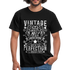 40. Geburtstag Vintage Style Geboren 1982 Männer Geschenk T-Shirt - black