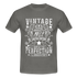 40. Geburtstag Vintage Style Geboren 1982 Männer Geschenk T-Shirt - graphite grey