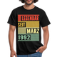 30. Geburtstag Legendär seit März 1992 Männer Geschenk T-Shirt - black