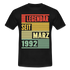 30. Geburtstag Legendär seit März 1992 Männer Geschenk T-Shirt - black