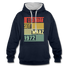 50. Geburtstag Legendär seit März 1952 Männer Geschenk Hoodie - navy/heather grey