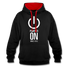 30. Geburtstag Power on since 1992 Geschenk Hoodie - black/red