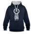 30. Geburtstag Power on since 1992 Geschenk Hoodie - navy/heather grey