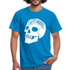 Totenkopf Overthinking Männer T-Shirt - royal blue