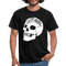 Totenkopf Overthinking Männer T-Shirt - black