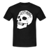 Totenkopf Overthinking Männer T-Shirt - black