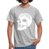 Totenkopf Overthinking Männer T-Shirt - heather grey