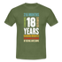 18. Geburtstag Geschenkidee Männer T-Shirt - military green