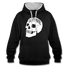 Totenkopf Overthinking Hoodie - black/heather grey