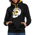 Totenkopf Overthinking Hoodie - black/gold