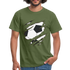 Fußball Fans Fußball zerrissenes Shirt Style Männer T-Shirt - military green