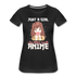 Anime Fans Ein Mädchen was Anime liebt Geschenk Frauen Premium T-Shirt - black