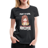 Anime Fans Ein Mädchen was Anime liebt Geschenk Frauen Premium T-Shirt - black