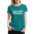 NOT mein Problem Lustiges Fun Frauen Premium T-Shirt - diva blue