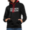 NOT mein Problem Lustiger Fun Männer Hoodie - black/red