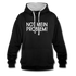 NOT mein Problem Lustiger Fun Männer Hoodie - black/heather grey