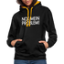 NOT mein Problem Lustiger Fun Männer Hoodie - black/gold