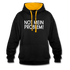 NOT mein Problem Lustiger Fun Männer Hoodie - black/gold