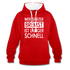 Mechaniker Wer später bremst ist länger schnell Lustiger Hoodie - red/white