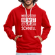 Mechaniker Wer später bremst ist länger schnell Lustiger Hoodie - red/white