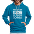 Mechaniker Wer später bremst ist länger schnell Lustiger Hoodie - peacock blue/heather grey