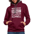 Mechaniker Wer später bremst ist länger schnell Lustiger Hoodie - burgundy/charcoal