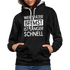 Mechaniker Wer später bremst ist länger schnell Lustiger Hoodie - black/heather grey