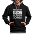 Mechaniker Wer später bremst ist länger schnell Lustiger Hoodie - black/heather grey