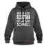 Mechaniker Wer später bremst ist länger schnell Lustiger Hoodie - charcoal/black