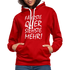 Fährste Quer Siehste Mehr Fun Hoodie - red/white