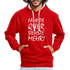 Fährste Quer Siehste Mehr Fun Hoodie - red/white