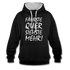 Fährste Quer Siehste Mehr Fun Hoodie - black/heather grey